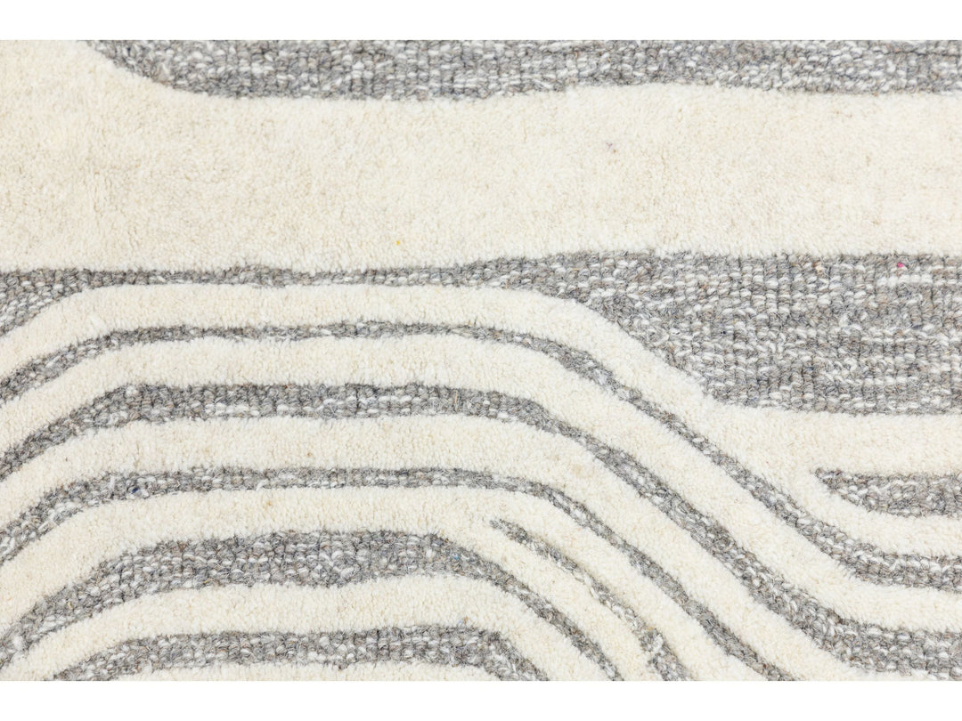Modern Wool Rug 8 X 10