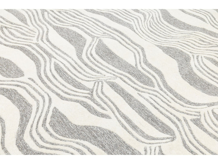 Modern Wool Rug 8 X 10