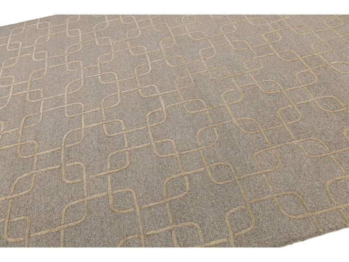 Modern Wool Rug 8 X 10