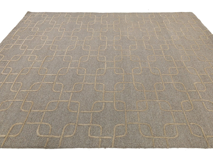 Modern Wool Rug 8 X 10
