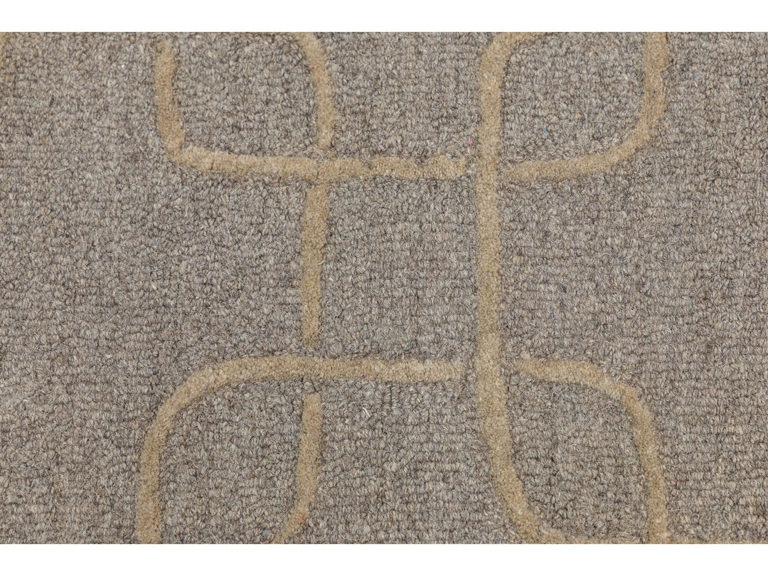Modern Wool Rug 8 X 10