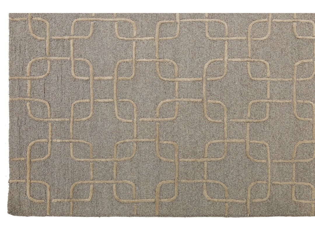 Modern Wool Rug 8 X 10
