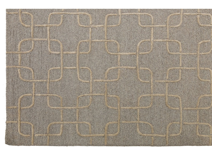 Modern Wool Rug 8 X 10