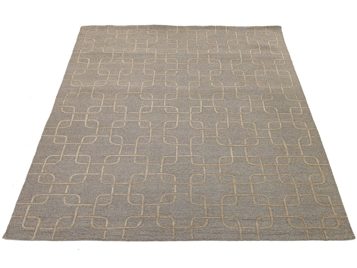 Modern Wool Rug 8 X 10
