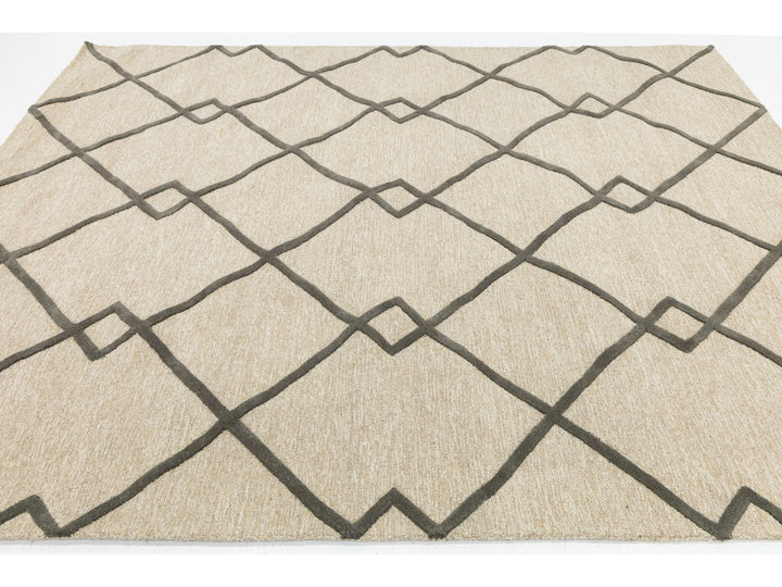 Modern Wool Rug 8 X 10