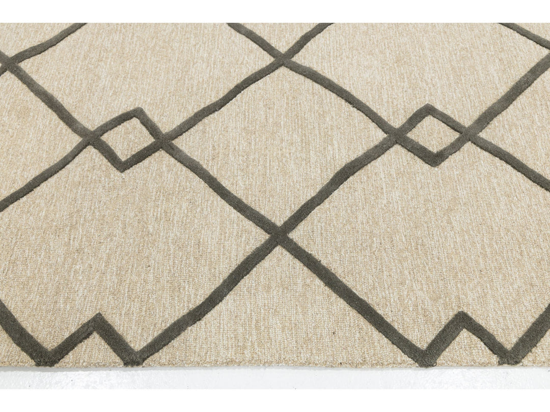 Modern Wool Rug 8 X 10
