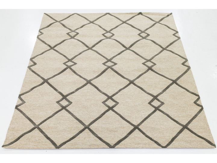 Modern Wool Rug 8 X 10