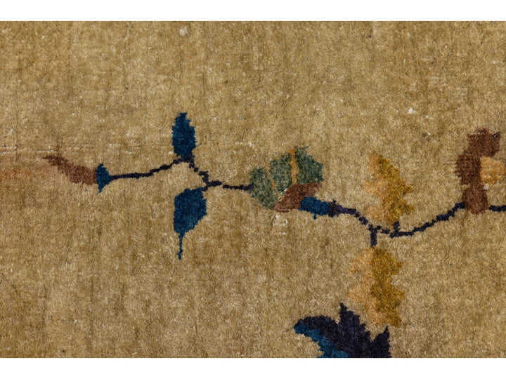Antique Art Deco Chinese Rug 9 X 11