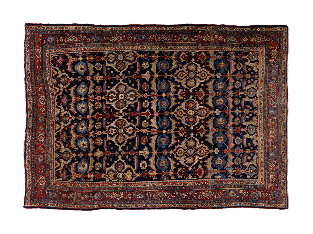 Antique Bidjar Wool Rug 8 X 11