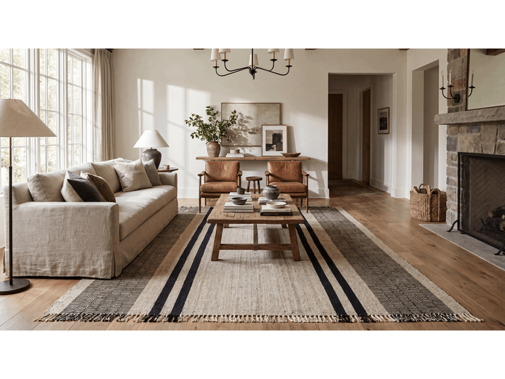 Modern Kilim Flatweave Wool Rug 10 X 15