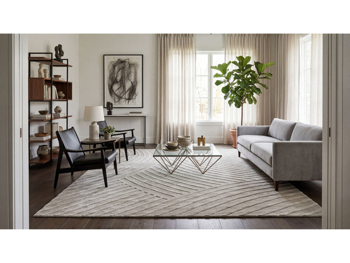 Modern Wool Rug 10 X 14