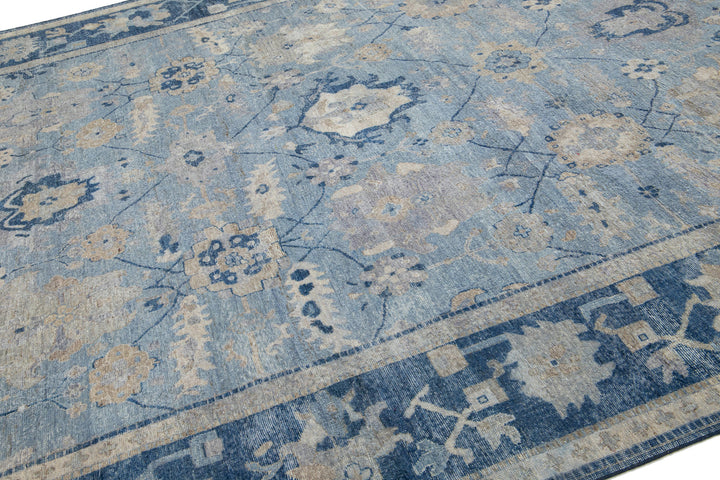 Modern Artisan Tabriz Wool Rug 10 X 16