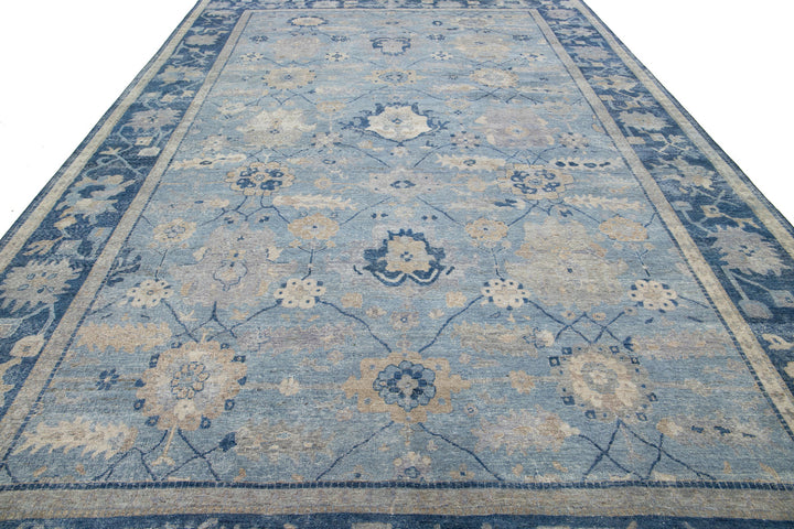 Modern Artisan Tabriz Wool Rug 10 X 16