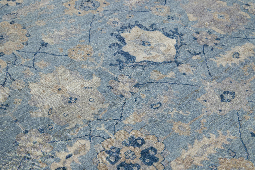 Modern Artisan Tabriz Wool Rug 10 X 16