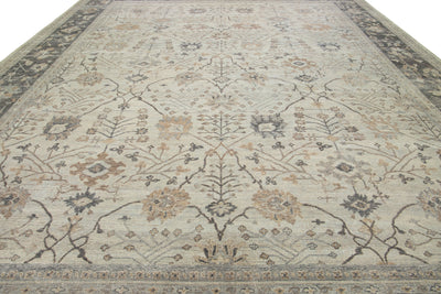 Modern Artisan Mahal Wool Rug 15 X 19