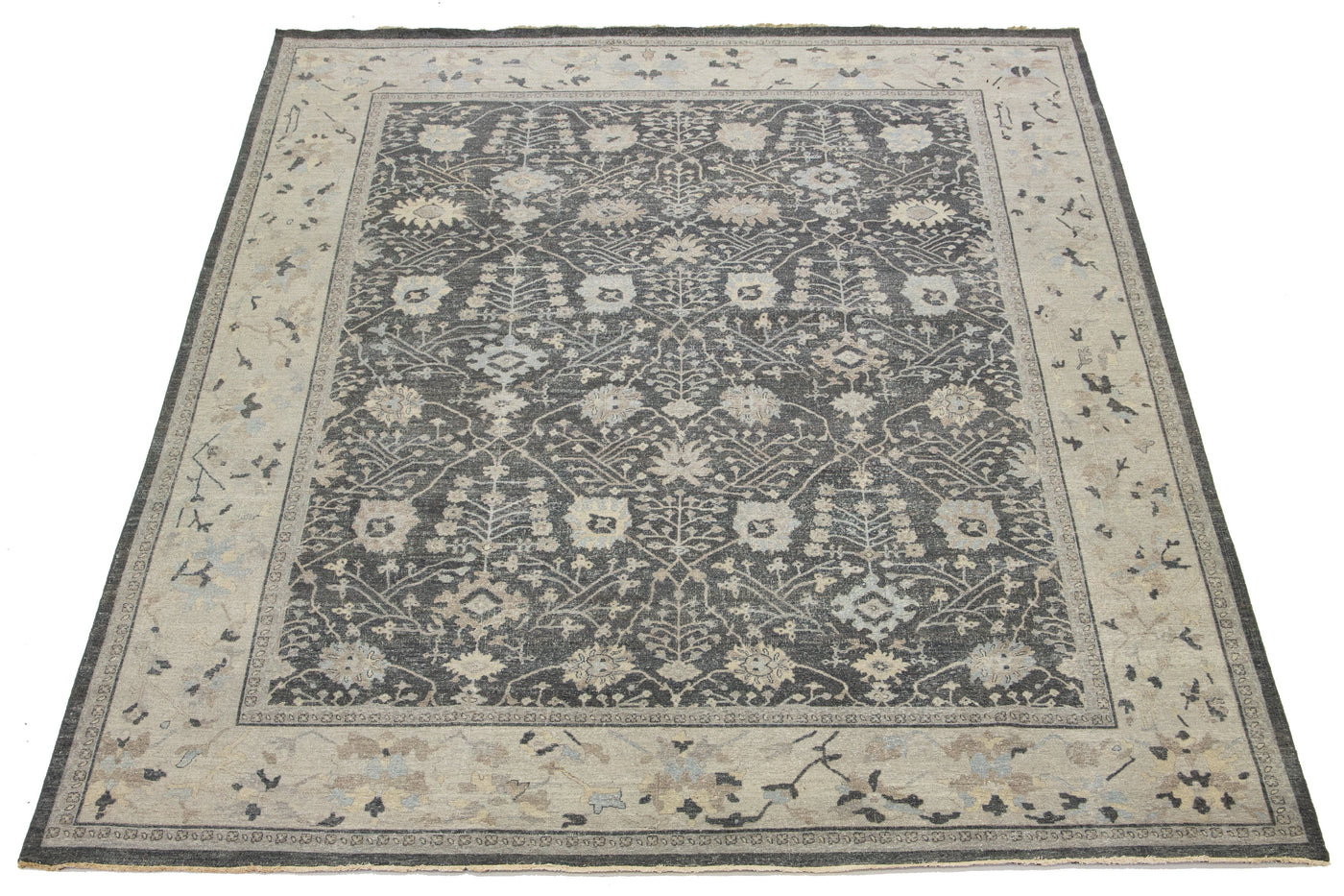 Modern Mahal Wool Rug 12 X 15