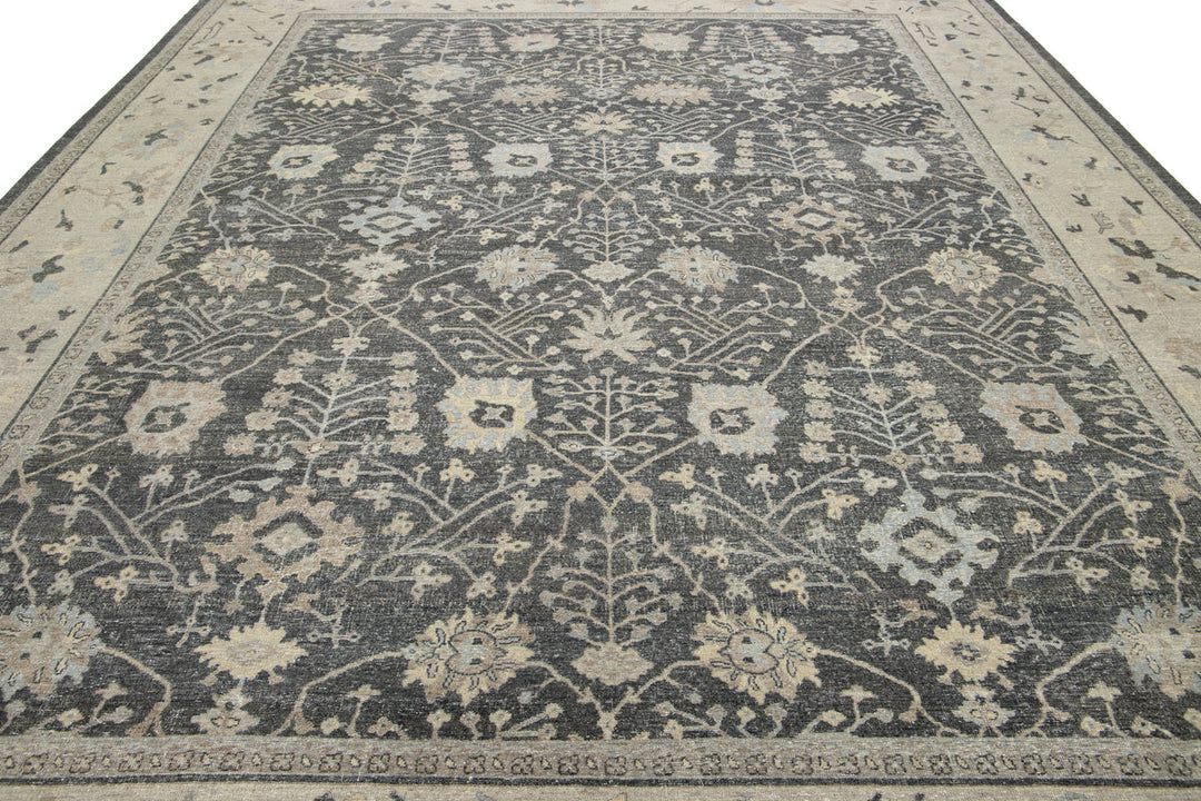 Modern Artisan Mahal Wool Rug 12 X 15