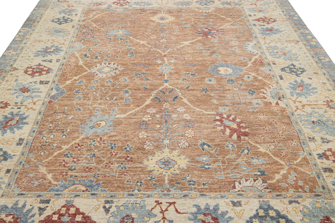 Modern Tabriz Wool Rug 8 X 10