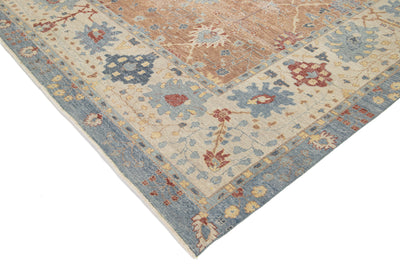 Modern Tabriz Wool Rug 12 X 15