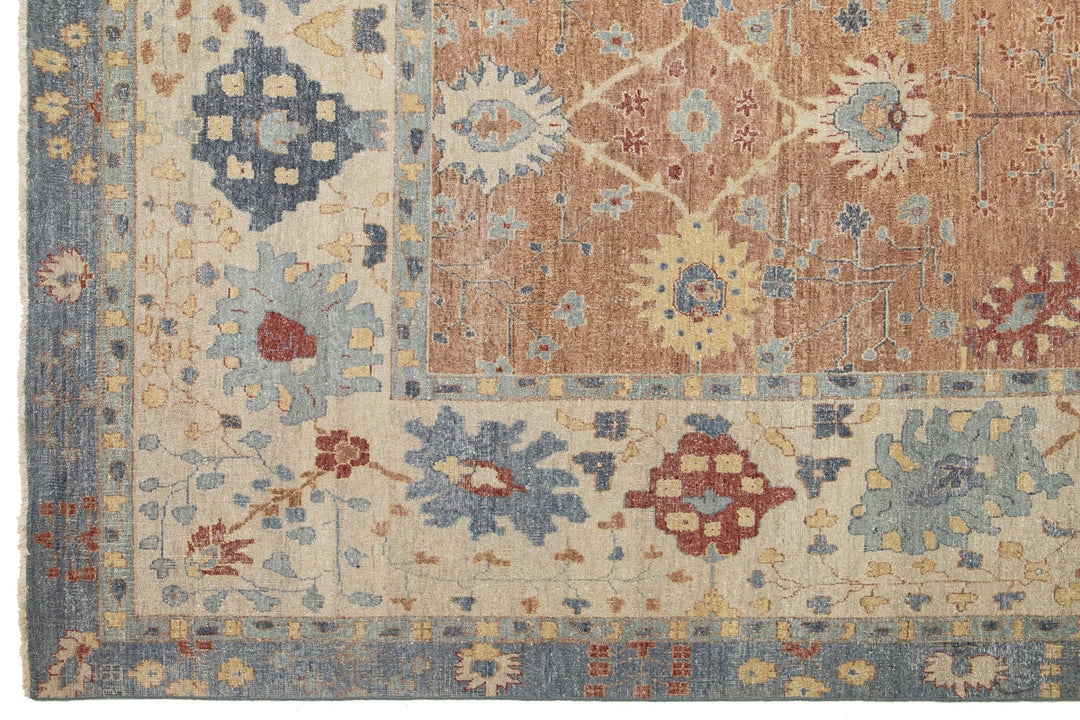 Modern Artisan Tabriz Wool Rug 13 X 17