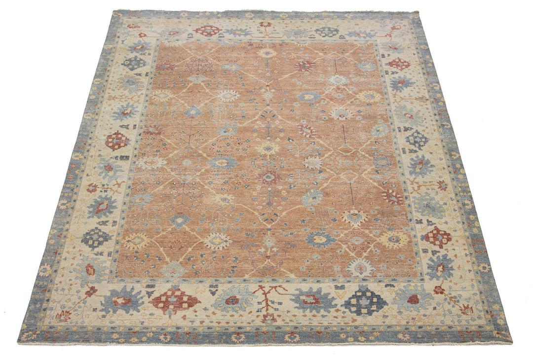 Modern Artisan Tabriz Wool Rug 13 X 17