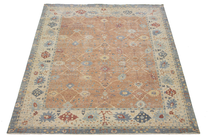 Modern Artisan Tabriz Wool Rug 13 X 17