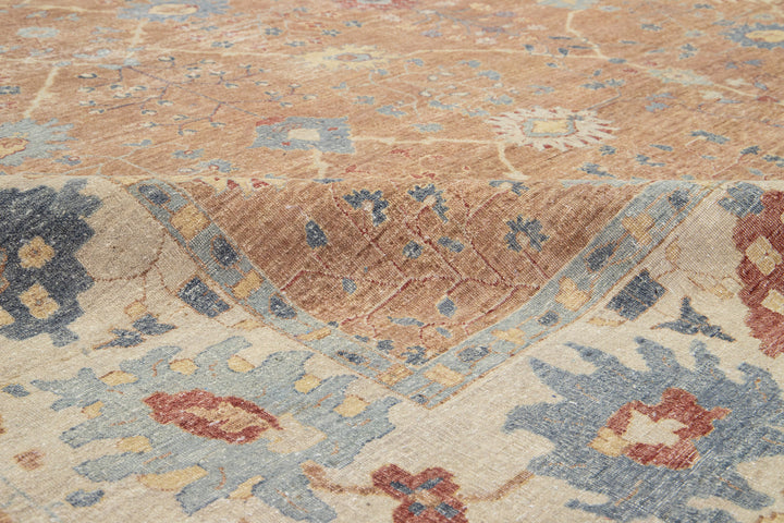 Modern Artisan Tabriz Wool Rug 13 X 17