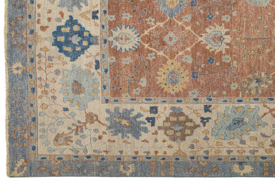 Modern Tabriz Wool Rug 13 X 17