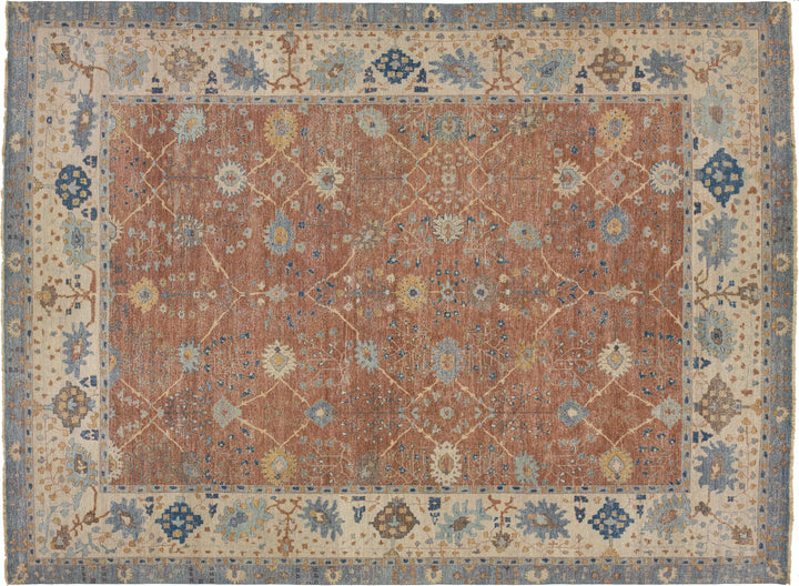 Modern Artisan Tabriz Wool Rug 13 X 17