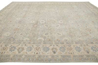 Modern Artisan Indian Wool Rug 12 X 15