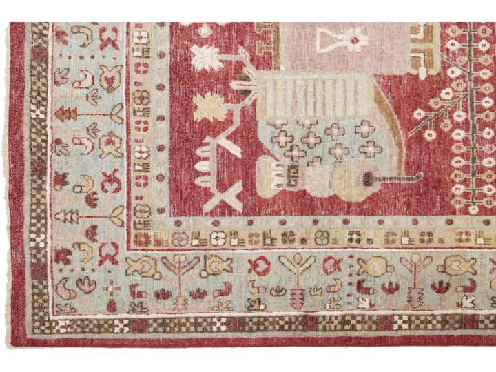 Modern Artisan Samarkand Wool Rug 7 X 10