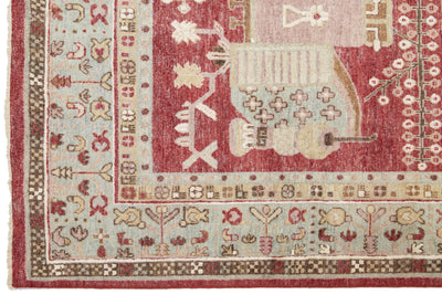 Modern Samarkand Wool Rug 7 X 10