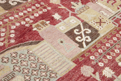 Modern Samarkand Wool Rug 7 X 10