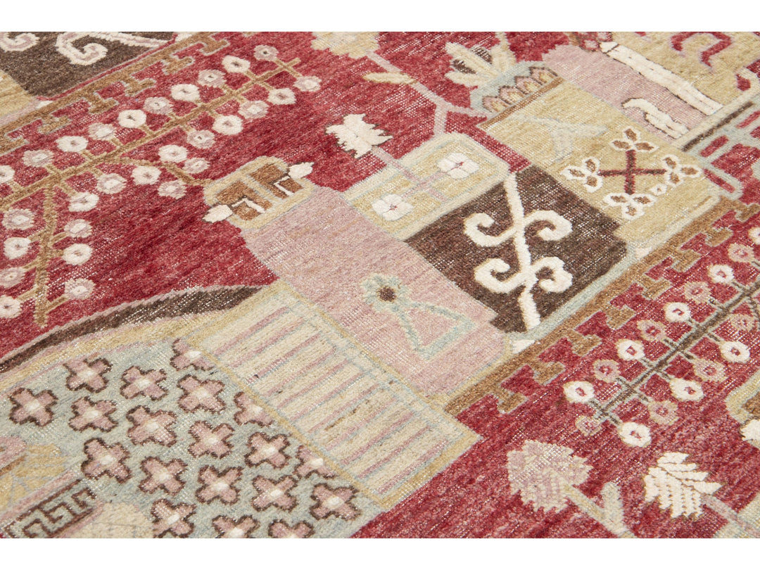 Modern Artisan Samarkand Wool Rug 7 X 10