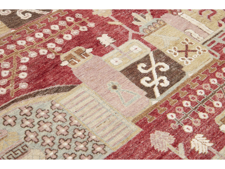 Modern Artisan Samarkand Wool Rug 7 X 10