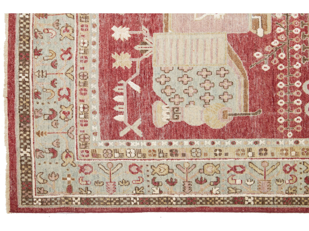 Modern Artisan Samarkand Wool Rug 8 X 10