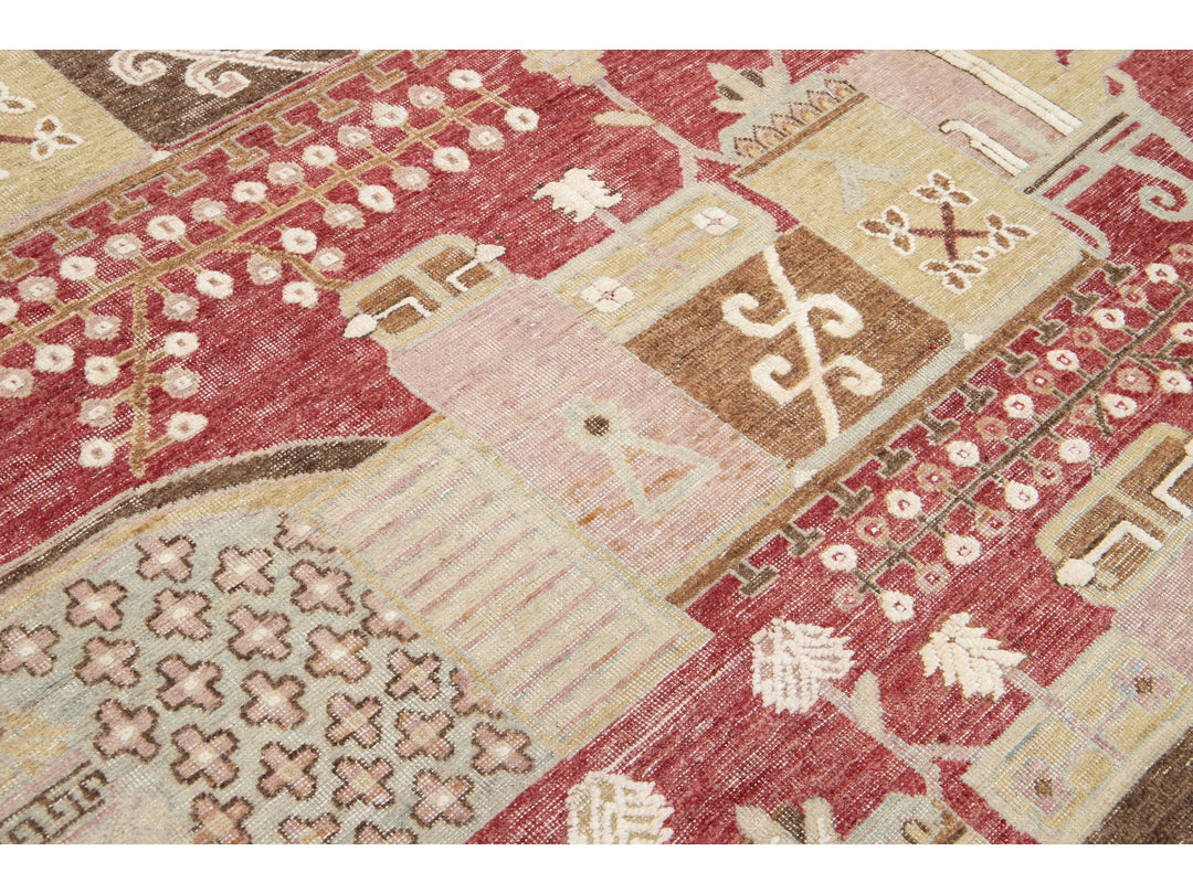 Modern Artisan Samarkand Wool Rug 8 X 10