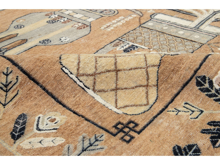 Modern Artisan Samarkand Wool Rug 7 X 10