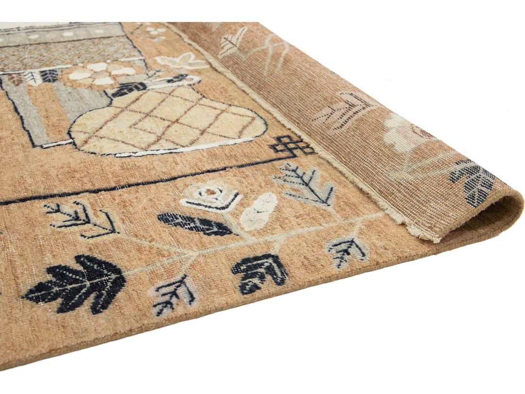 Modern Artisan Samarkand Wool Rug 7 X 10