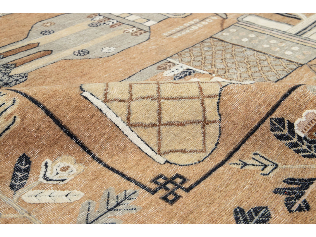 Modern Artisan Samarkand Wool Rug 8 X 10