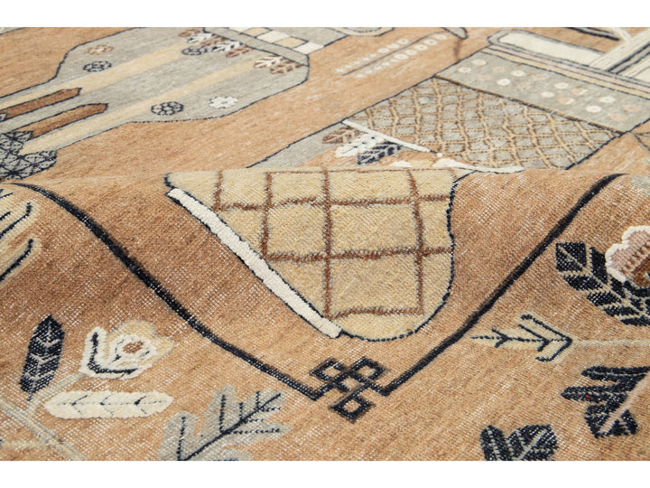 Modern Artisan Samarkand Wool Rug 8 X 10