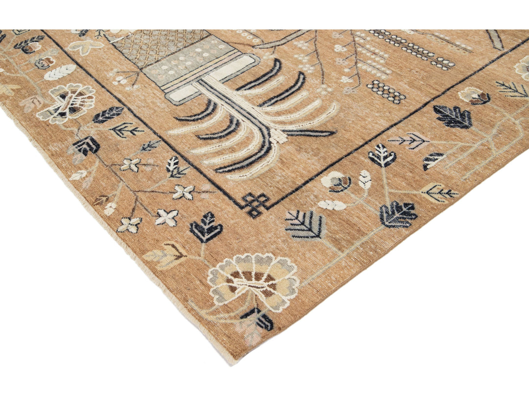 Modern Artisan Samarkand Wool Rug 8 X 10
