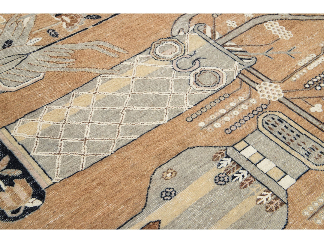 Modern Artisan Samarkand Wool Rug 8 X 10