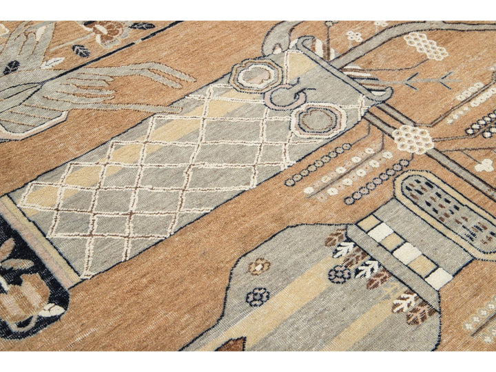 Modern Artisan Samarkand Wool Rug 8 X 10