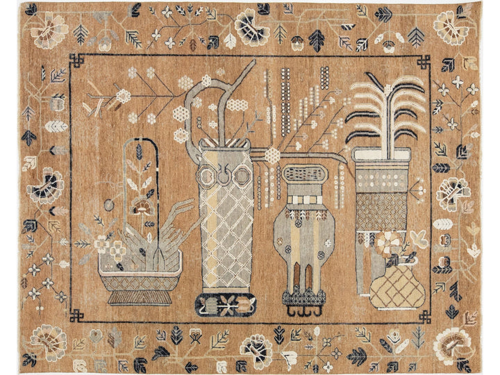 Modern Artisan Samarkand Wool Rug 8 X 10