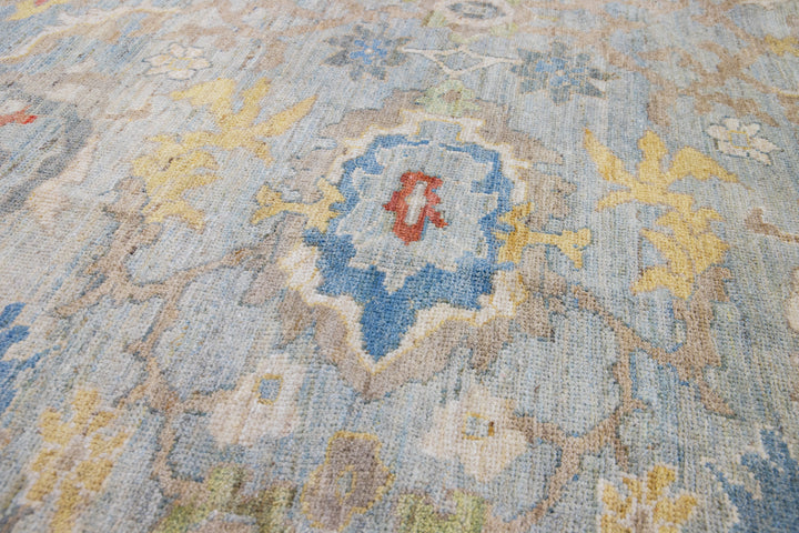 Modern Sultanabad Wool Rug 14 X 16