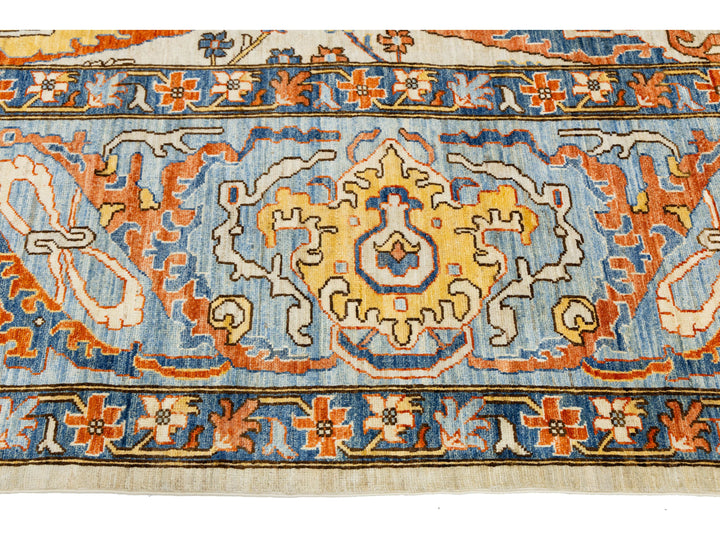 Modern Bidjar Wool Rug 12 X 15