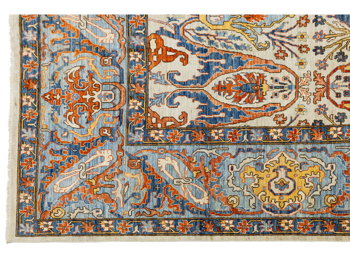 Modern Bidjar Wool Rug 12 X 15