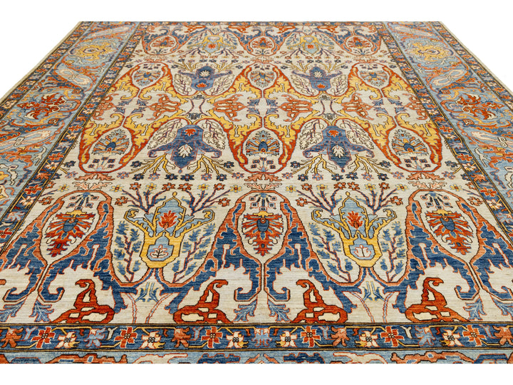 Modern Bidjar Wool Rug 12 X 15