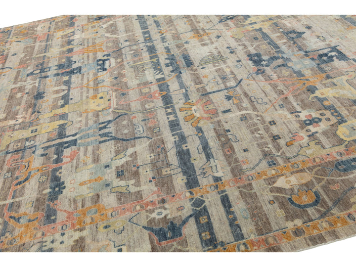 Modern Bidjar Wool Rug 10 X 14